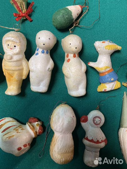 Елочные игрушки СССР. Пенопласт