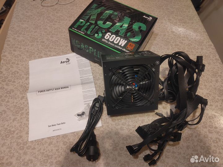 Блок питания kcas plus 600w