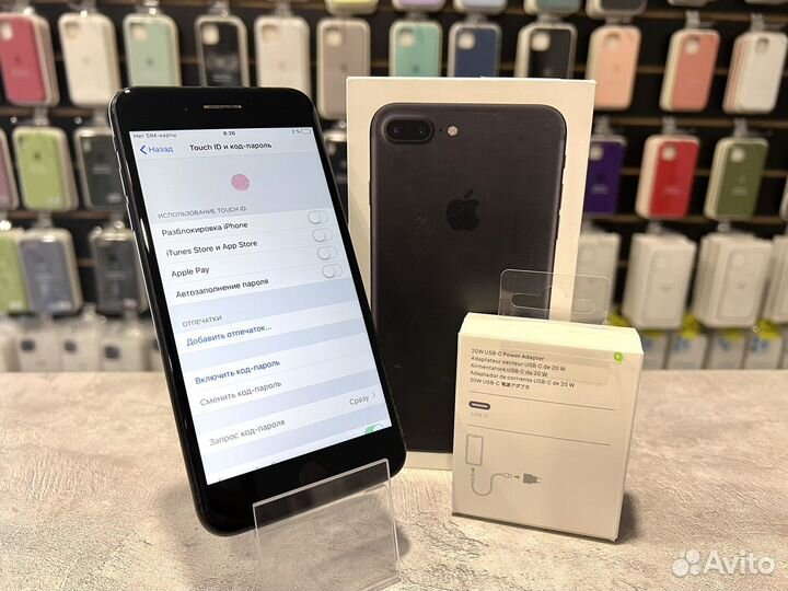 iPhone 7 Plus 32gb Black Отличный