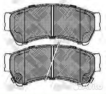 Колодки тормозные дисковые передние Mazda: 6