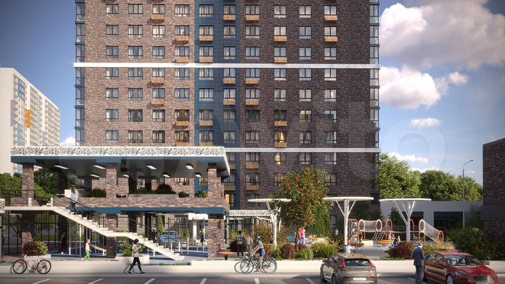 2-к. квартира, 77,6 м², 3/25 эт.