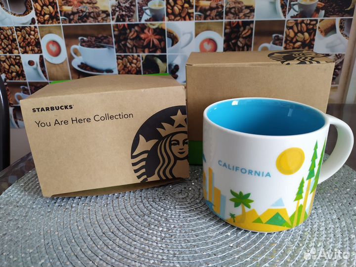 Кoллекционные кружки Starbucks California