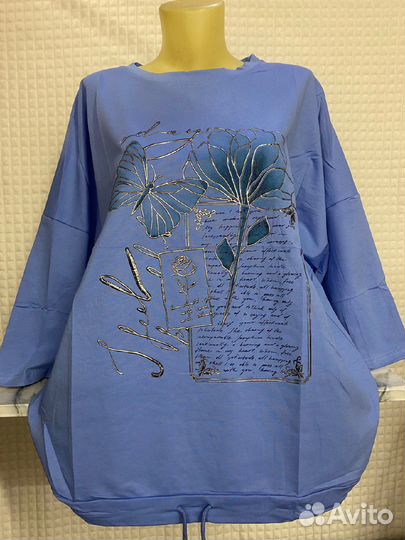 Футболка 54 р до 62 размер