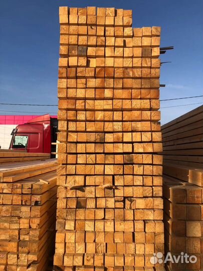 Брус 100/100/6000 сосна