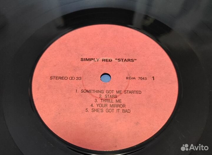 Simply Red – Stars, 1992, Mint
