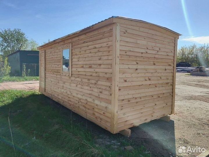 Вагончик 6*2,4м для строителей