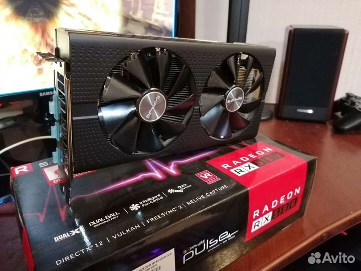 Видеокарта Rx 580 8gb