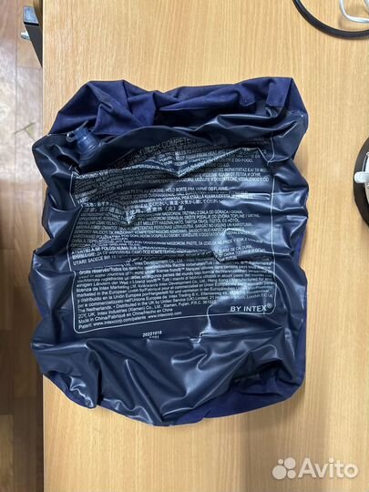 Подушка Intex надувная, велюр, 43х28х9 см