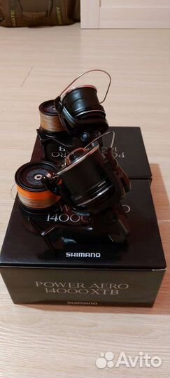Катушка shimano power aero
