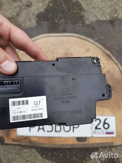 Блок управления климатом Хендай sonata 6 YF