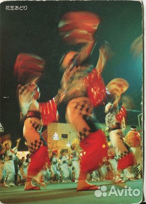 Открытки цветные Япония 1970х