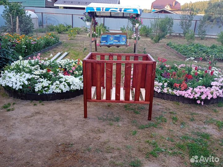 Кровать - манеж (новая. ручная работа)