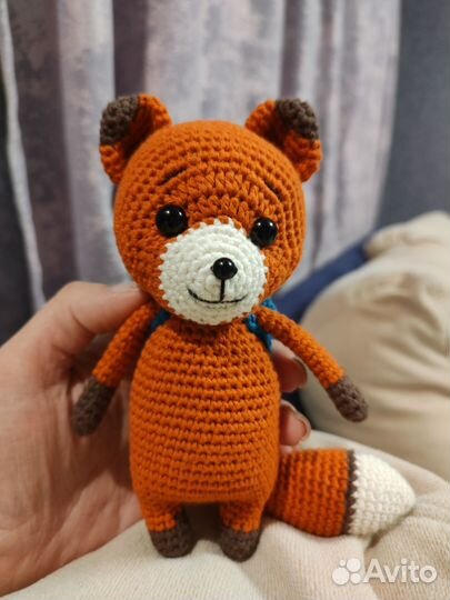Вязаная лиса