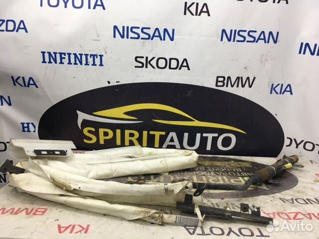 Шторка безопасности левая Hyundai Santafe CM 2.2