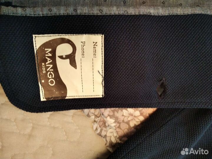 Пиджак детский 104