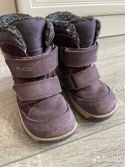 Ботинки зимние детские ecco 23