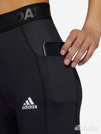 Леггинсы Adidas techfit 3-stripes