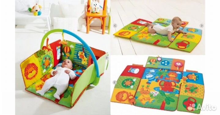 Развивающий игровой коврик Mothercare Б/У