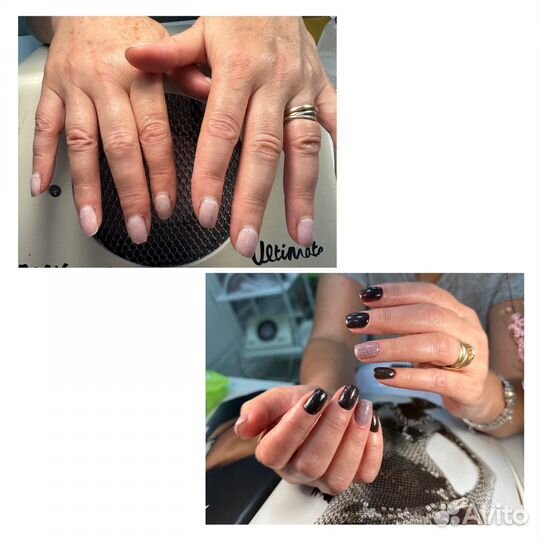 Маникюр с покрытием