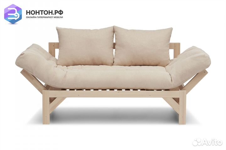 Диван кушетка Амбер-2 кремовый