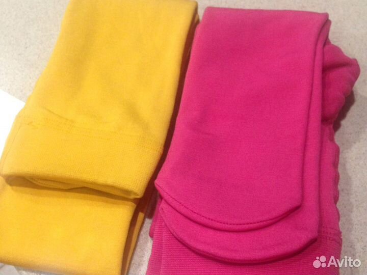 Колготки на флисе р 38-42 на рост 130-146