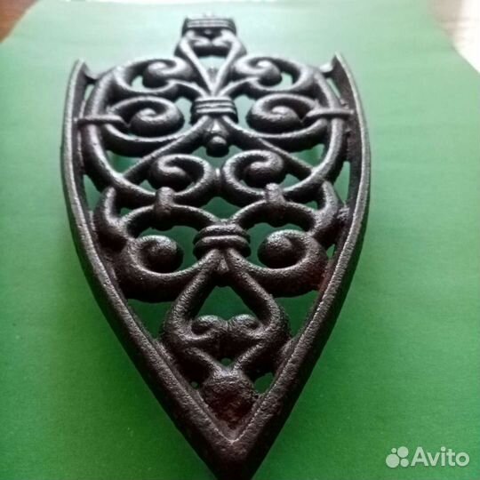 Чугунное литье подставка для утюга 1938 год