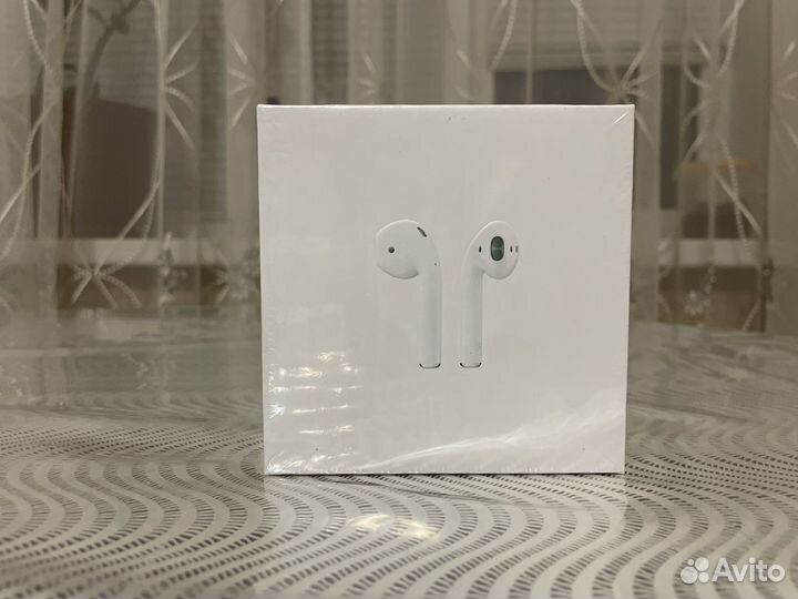Беспроводные наушники apple airpods 2 premium