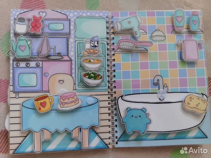 Книга на липучках 