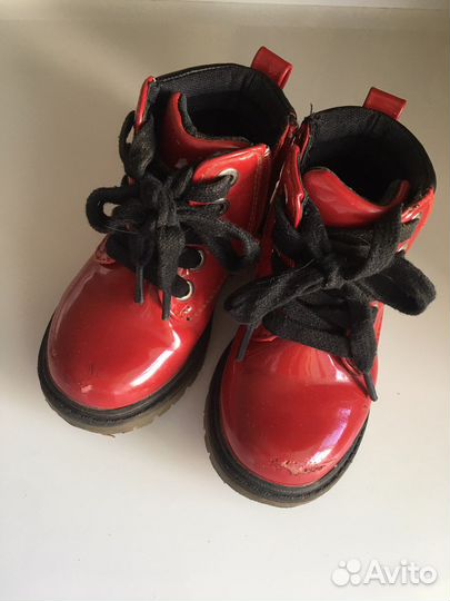 Ботинки демисезонные для девочки 23 размер