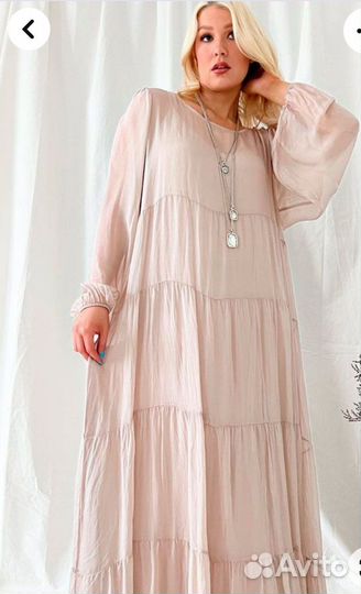 Платье с шёлком, Италия