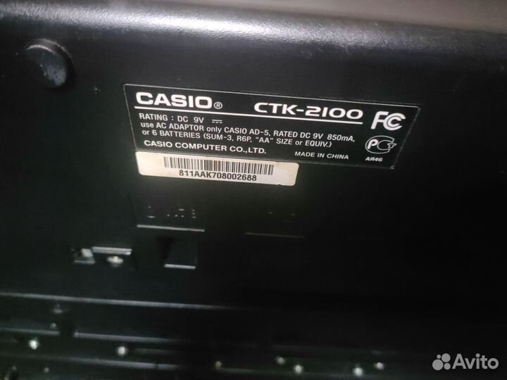 Синтезатор Casio ctk 2100