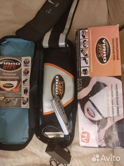 Массажный пояс для похудения Вибратон