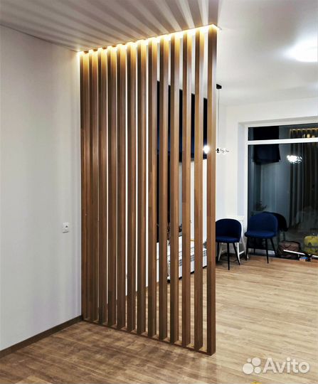 Декоративная перегородка для зонирования