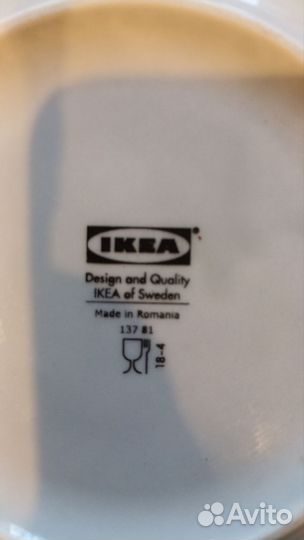 Тарелки икеа, Крустад