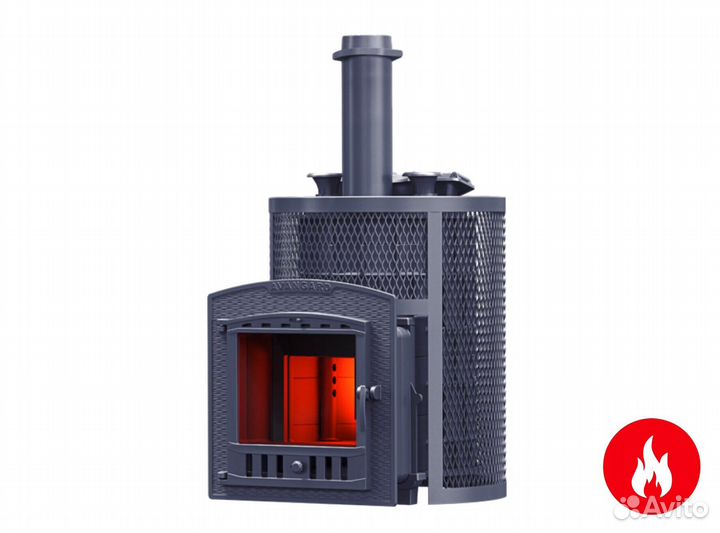 Печь для бани гефест avangard зк 24 (п ураган в се