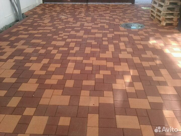 Укладка тротуарной плитки