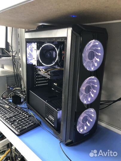 Мощный игровой пк (10ядер SSD DDR4 GTX1650 4gb)