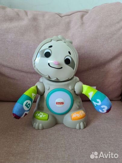 Игрушка ленивец fisher price