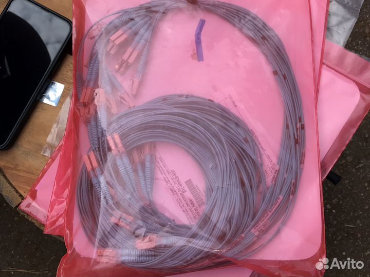 Патч-корд Hyperline FH-B9-9-mpom12/AR-12LC/UR1M