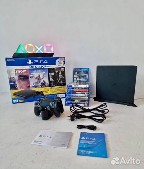 Sony Ps4 Slim 750 Игр / Гарантия / Доставка