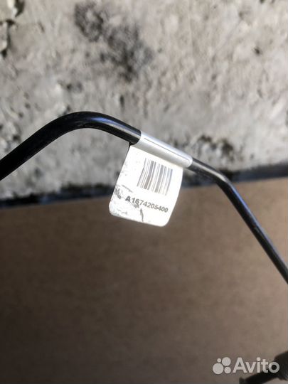 Трубка тормозная V167 GLE 167