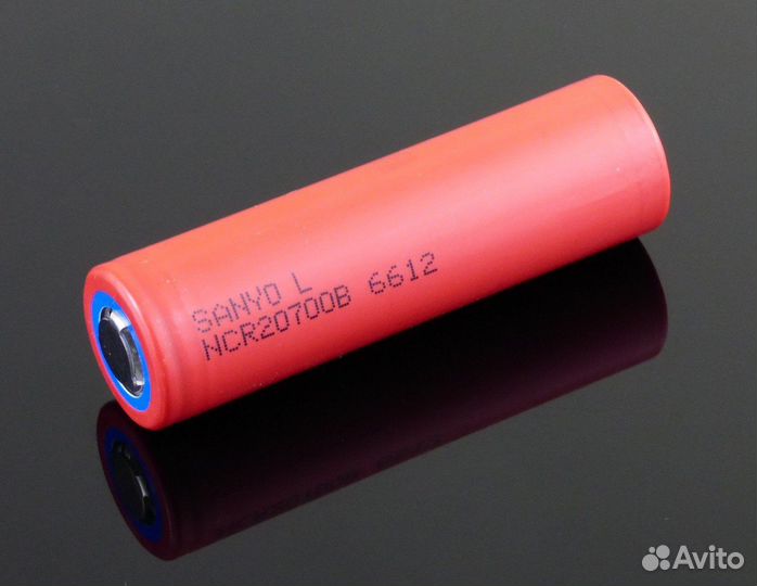 Аккумулятор Sanyo NCR20700B 3.7В, 4250мАч, Li-Ion