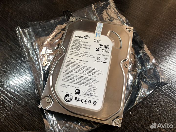 Жесткий Seagate Barracuda 500Gb / Windows 10 64bit