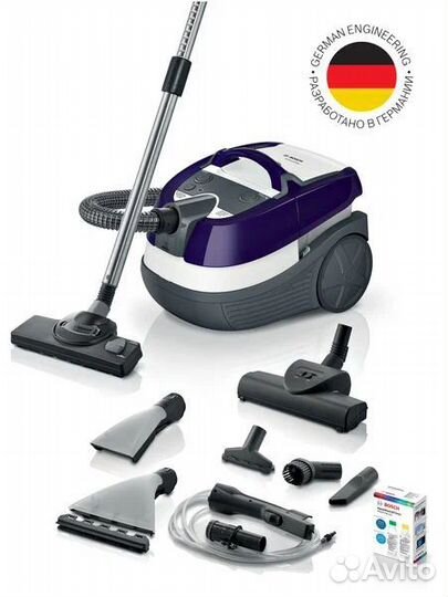 Моющий пылесос Bosch Serie 4 BWD41740