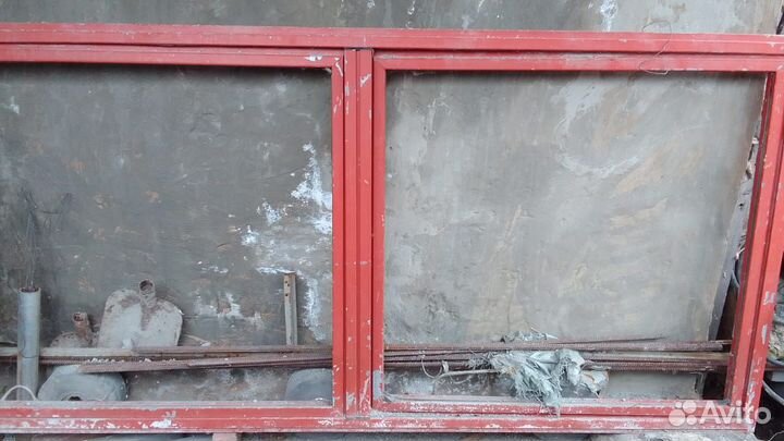 Продам раму алюминевую, без стеклопакета