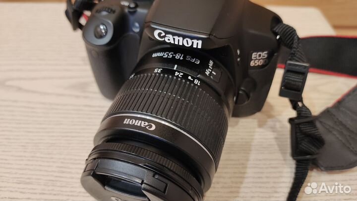 Зеркальный фотоаппарат canon 650d