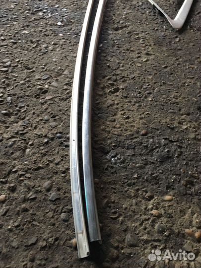 Молдинг крыши Ауди А8 Д3/лонг/ хром