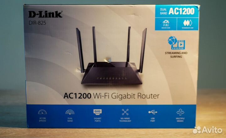 Wi-Fi рoутеp D-Link DIR825/R1