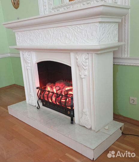 Камин с порталом электрический