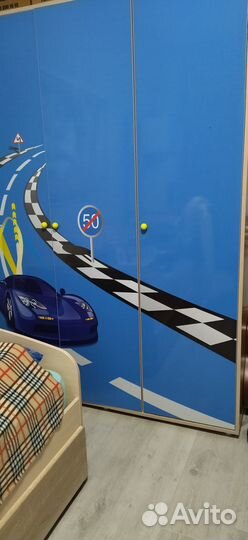 Шкаф 3-створчатый для мальчика